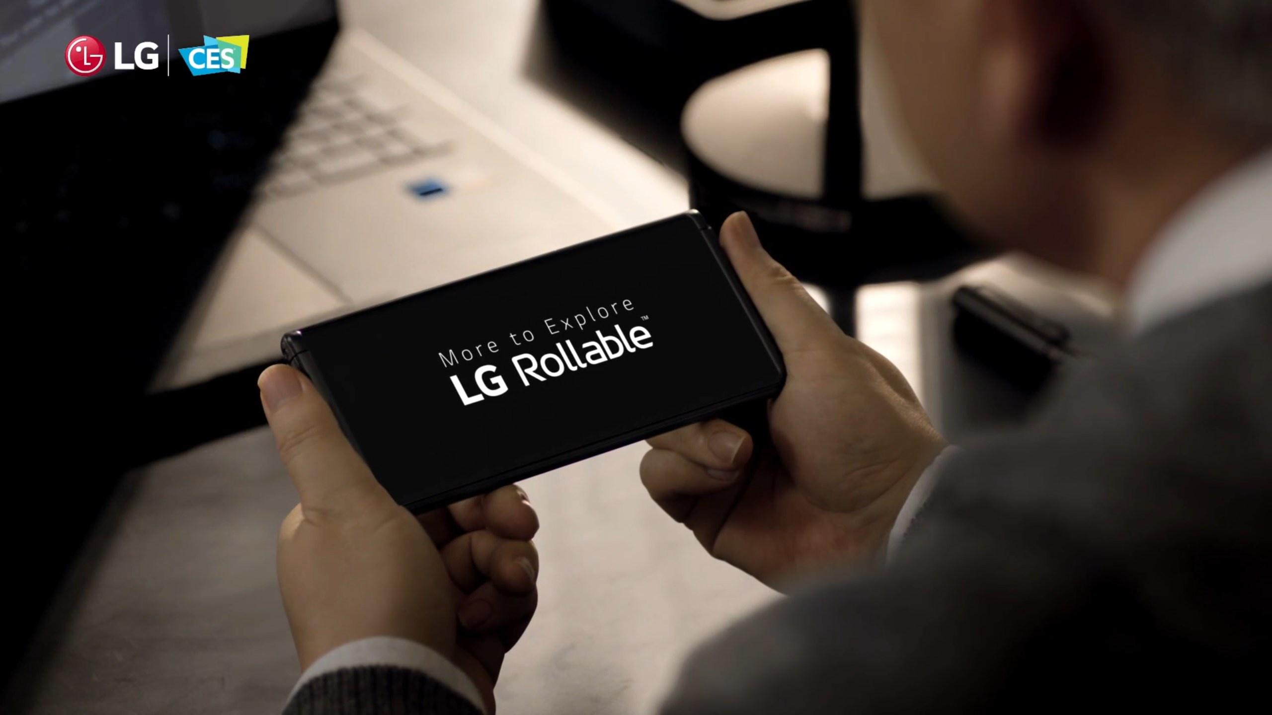 Компания LG отказывается от разработки складного смартфона Rollable